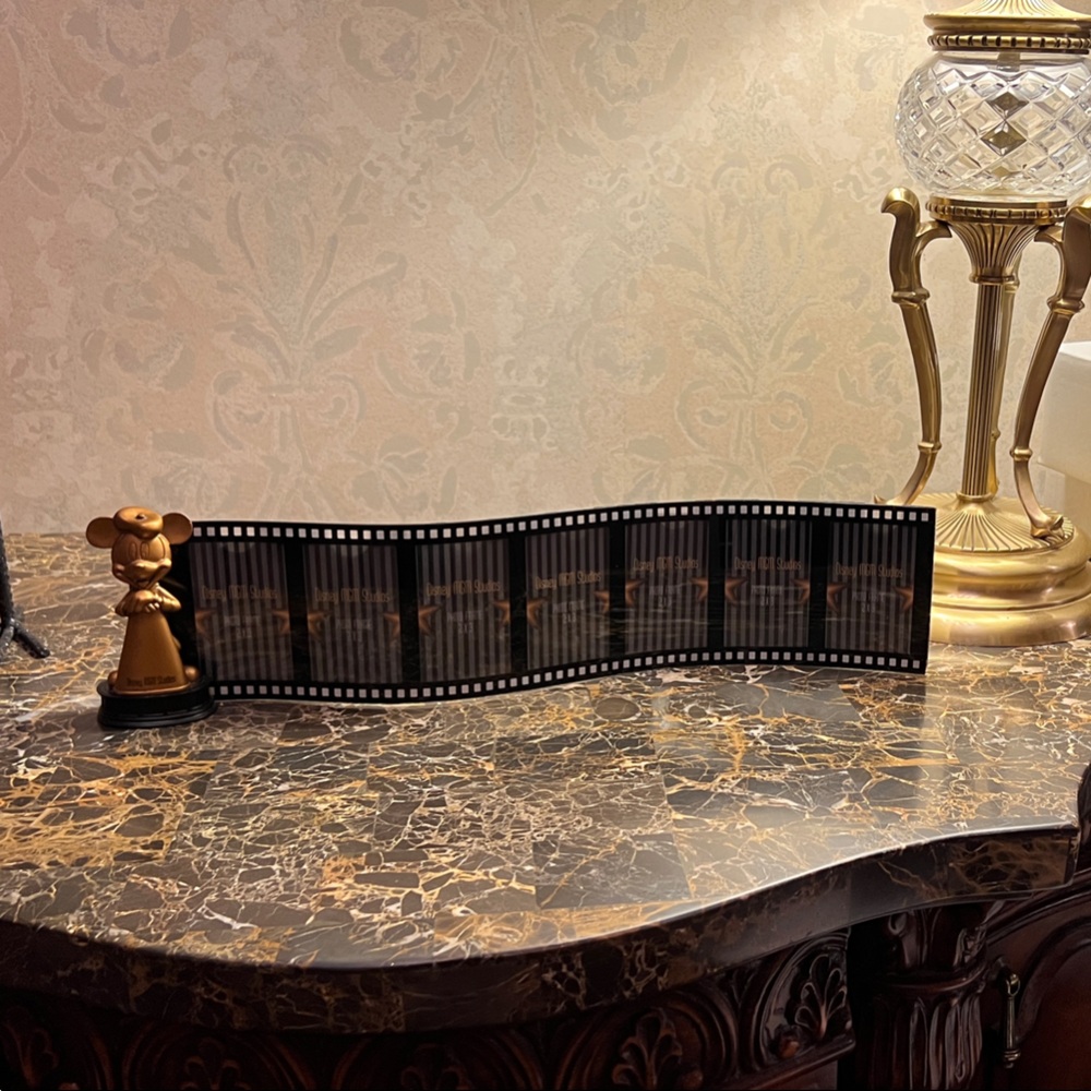 Gold Mickey Mouse Film Strip Photo Frame